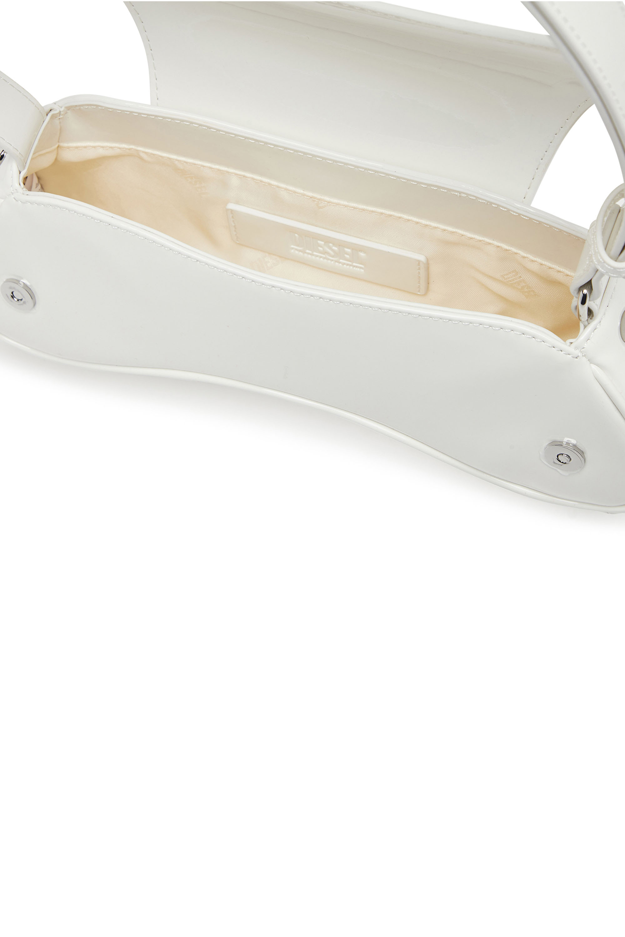 Diesel - PLAY CROSSBODY, Play-Bandolera brillante Mujer in Blanco - 4