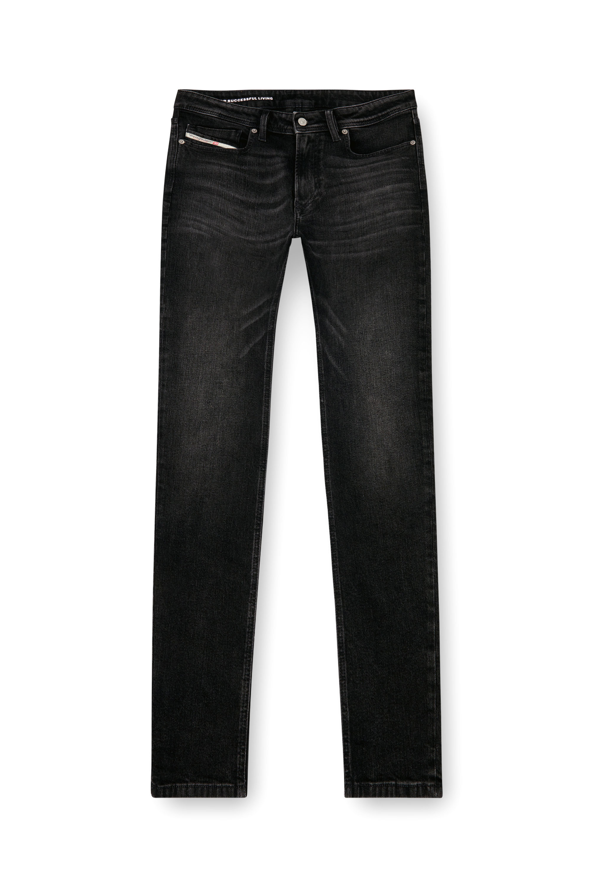 Diesel - Skinny Jeans 1979 Sleenker 0GRDA Hombre, Negro/Gris oscuro - 3