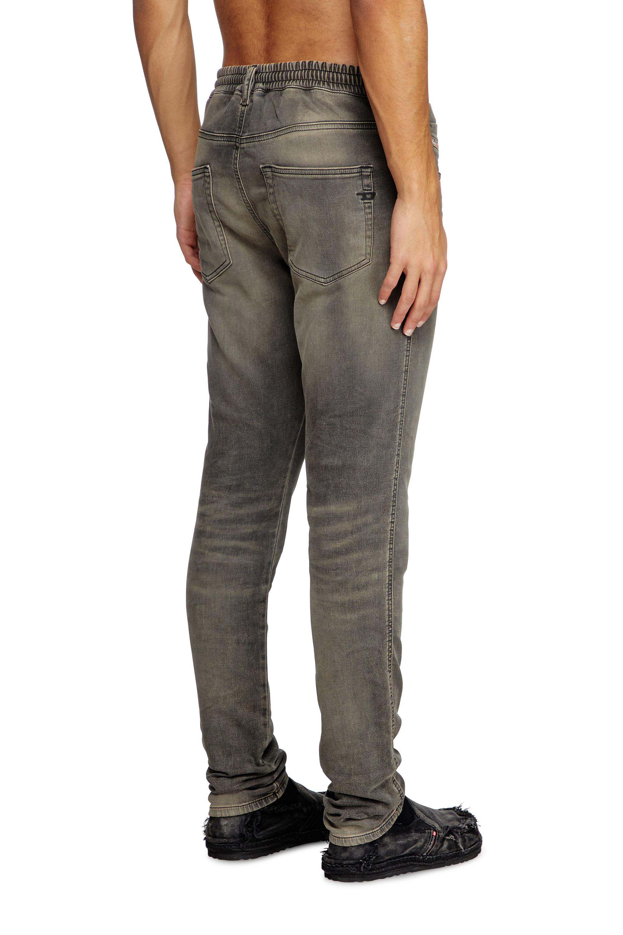 Diesel - Slim 2062 D-Strukt Joggjeans® 068PD Hombre, Gris Claro - 4