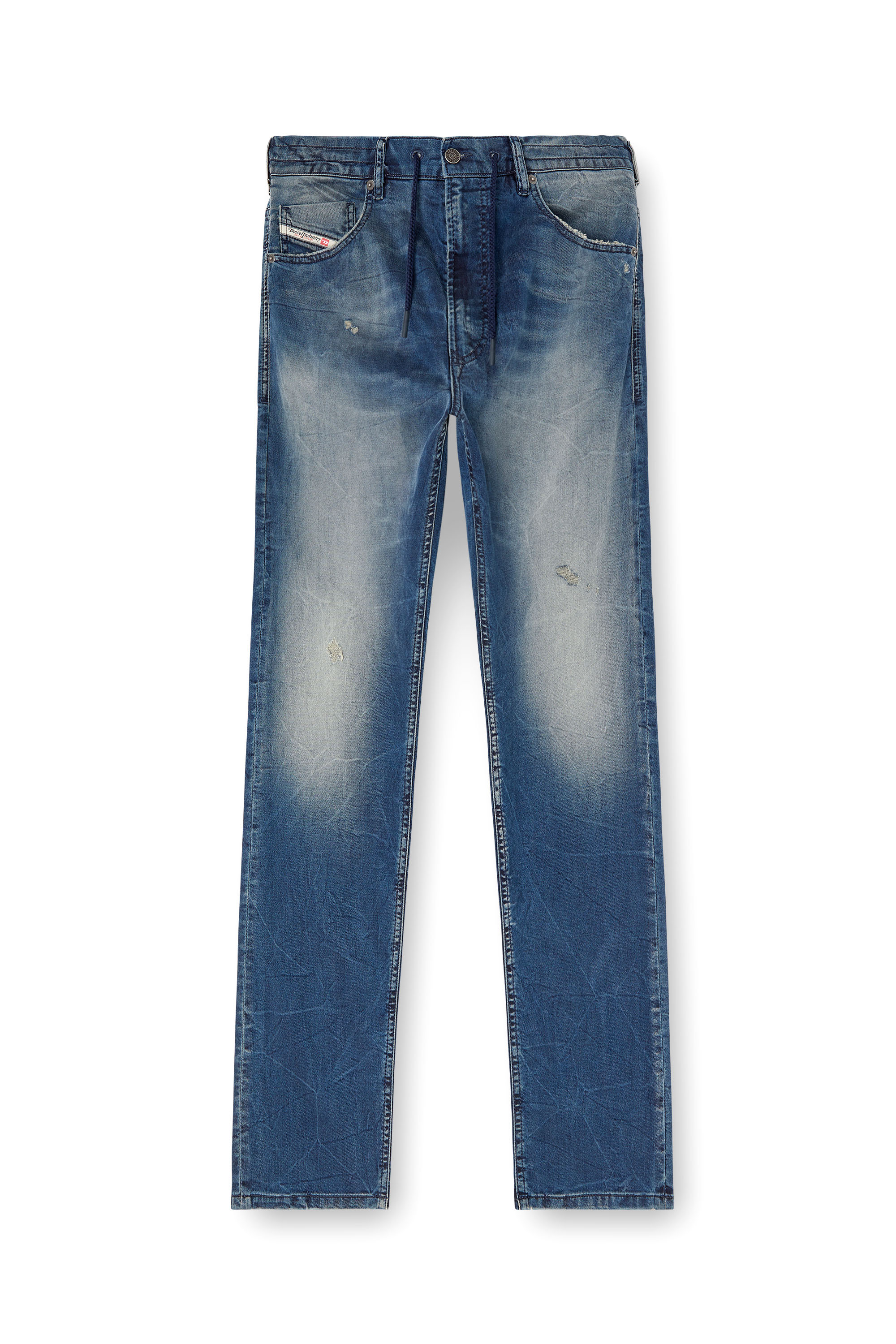 Diesel - Regular 2032 D-Krooley Joggjeans® 068PI Hombre, Azul medio - 3