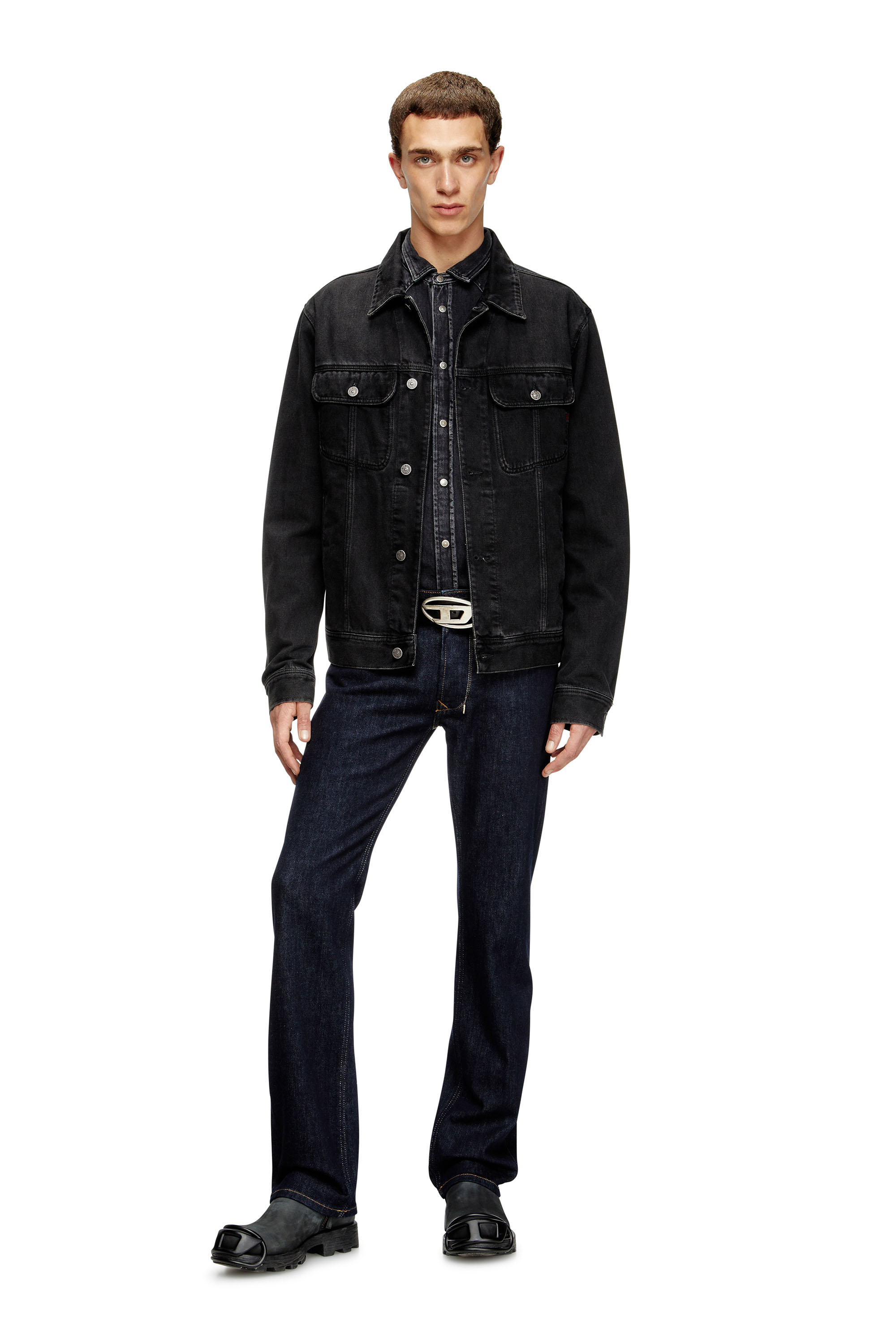 Diesel - Regular Jeans 1985 Larkee 0DBEJ Hombre, Azul Oscuro - 2