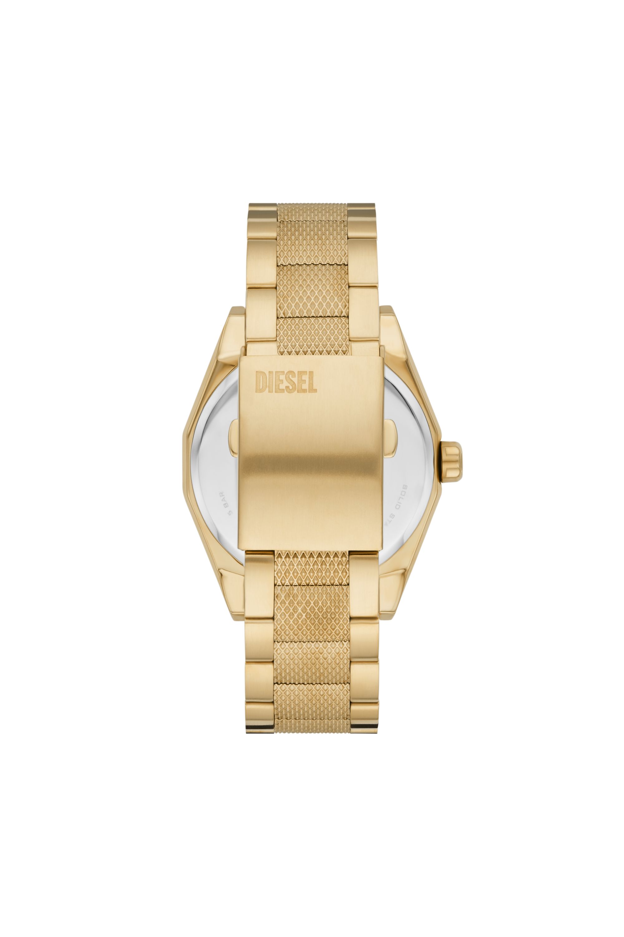 Diesel - DZ2173, Reloj Scraper de acero inoxidable Hombre in Dorado - 2